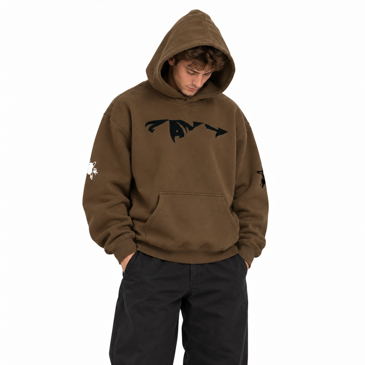 Obsidian Heavyweight Unisex Hoodie - ZANY