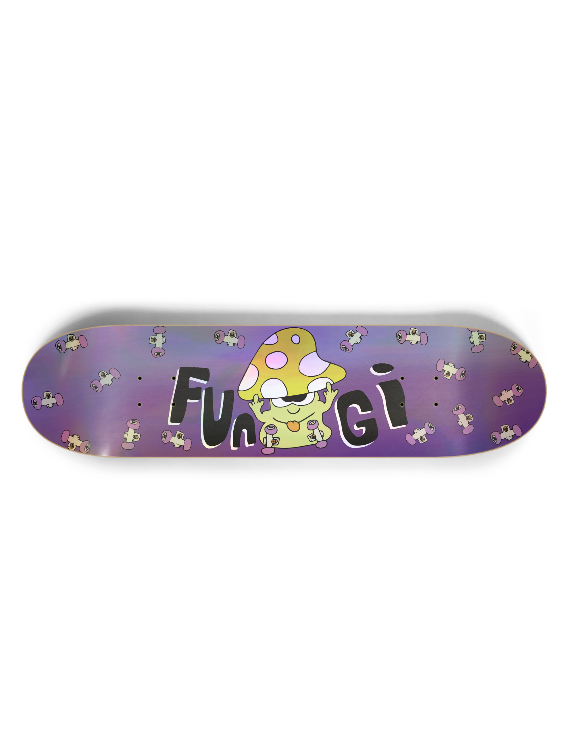 Hang Loose Truckerz Holographic Skateboard Deck - ZANY
