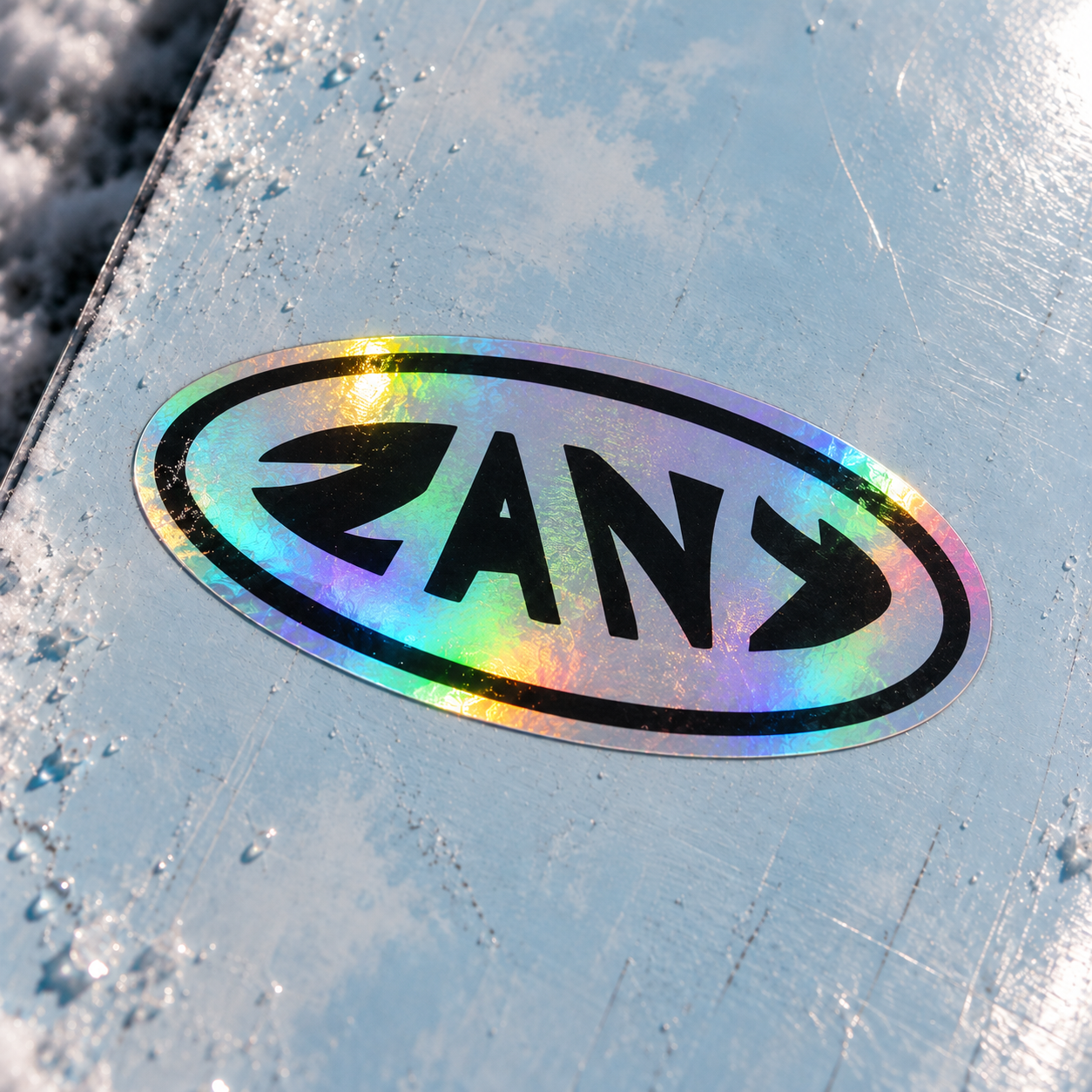 ZANY_Holographic_Sticker_on_Icy_Board.png