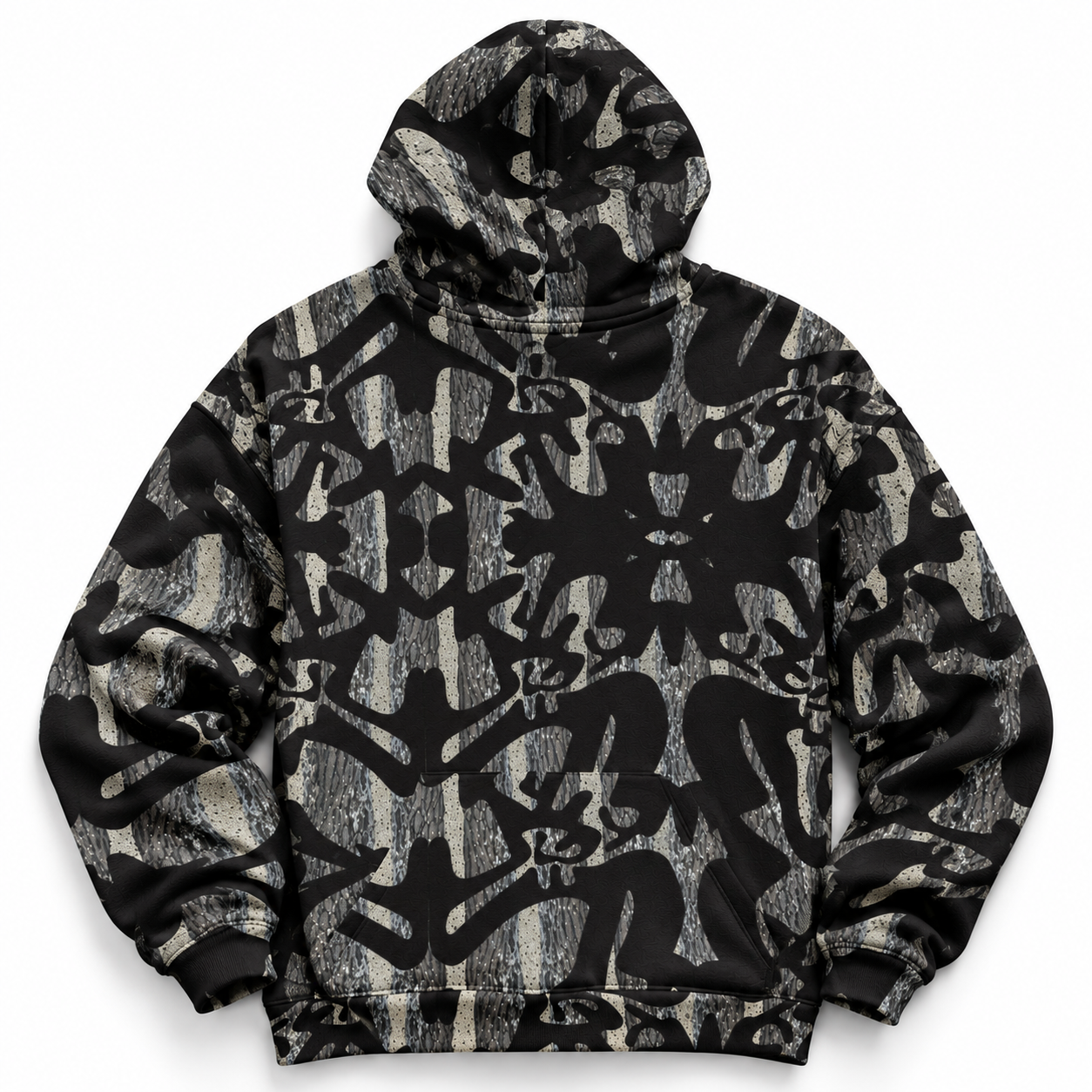 Seated Arrangement Unisex Relaxed-Fit Hoodie - ZANY