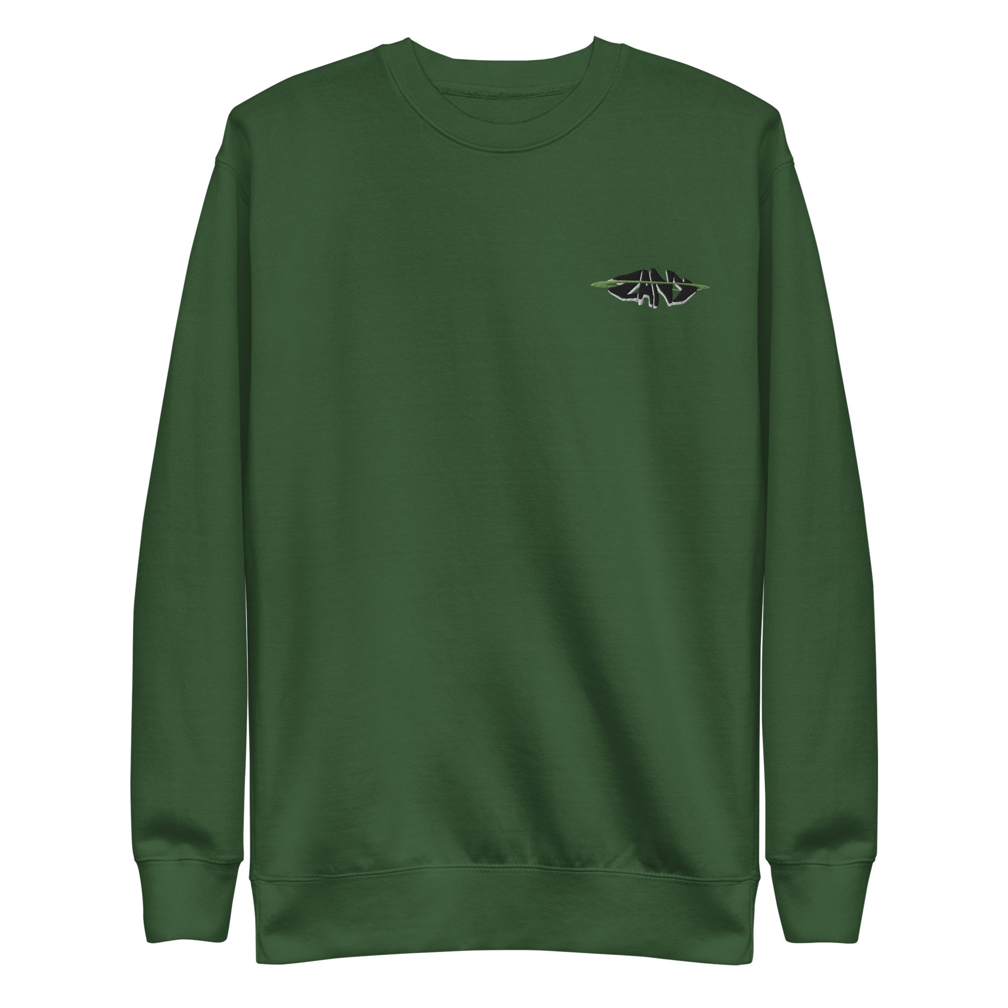 unisex-premium-sweatshirt-forest-green-front-6507d2c99ef46.jpg